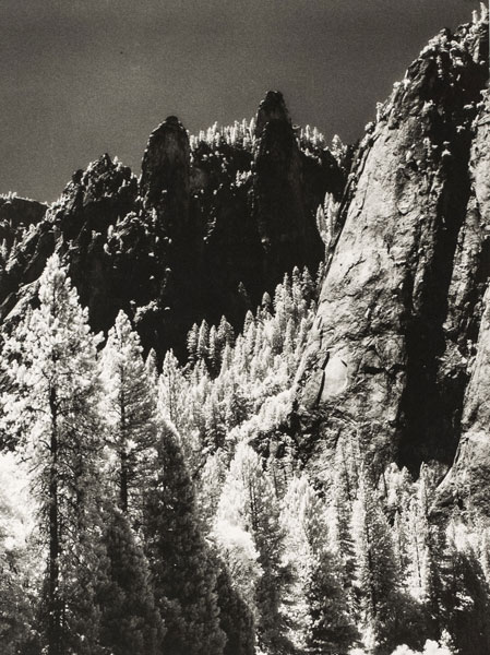 Elio Ciol, Yosemite Valley, 1988 I Vintage Gelatin Silver Print I 33 x 44 cm