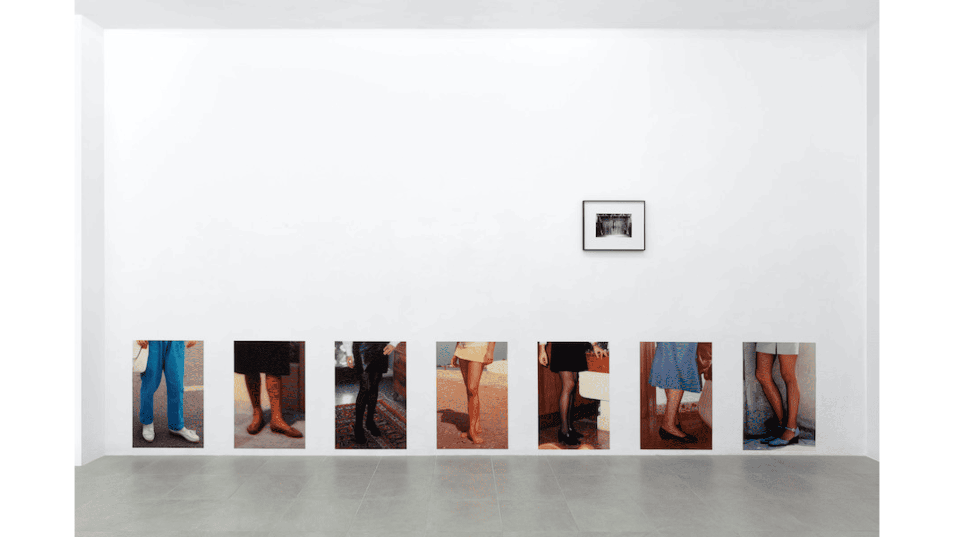 Cartacea Galleria Cartacea Gallery Eleonora Agostini, How To Stand in front of the client, 2022, Installation