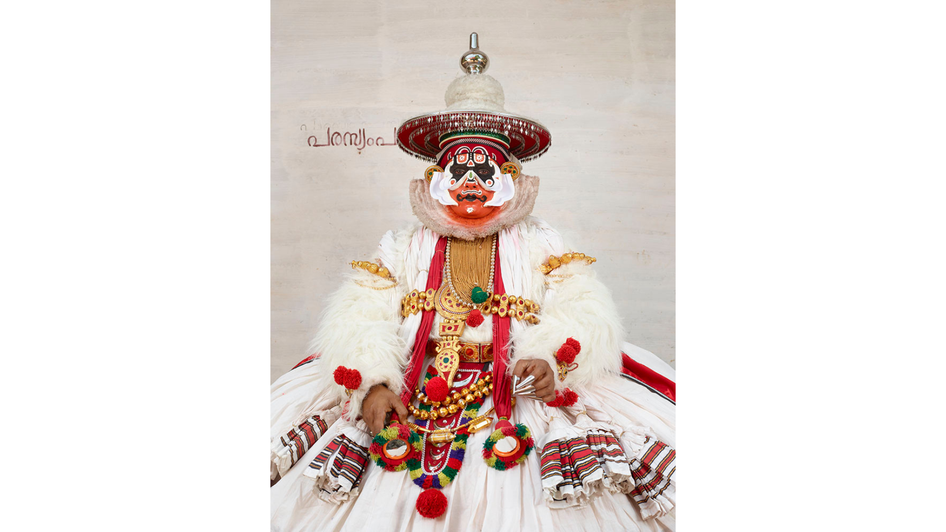 Cartacea Galleria Cartacea Gallery Charles Frèger Hanuman, Kathakali (Village de Payannur, Kannur,Kerla) Print