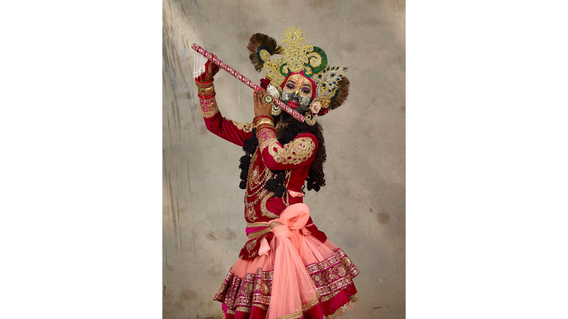 Charles Frèger Krishna, Raslila (Delhi) Cartacea Galleria Cartacea Gallery